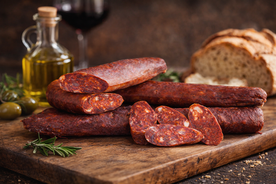 Bio Salsiccia Stagionata Dolce – Kalabrische Salami