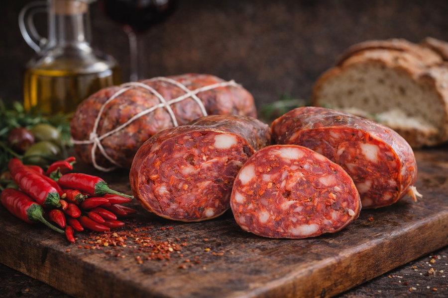 Bio Soppressata Piccante – Kalabrische Chili-Salami